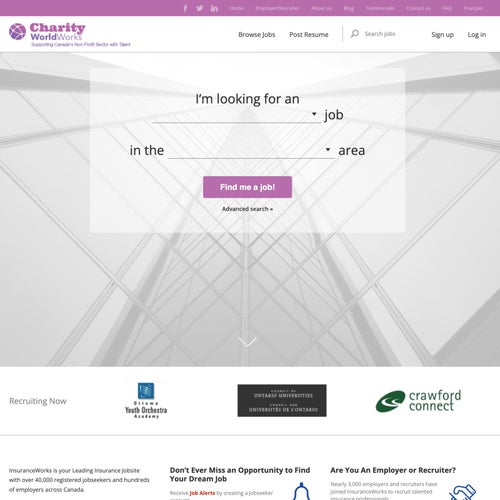 How to Post a Job on CharityWorldWorks.ca: