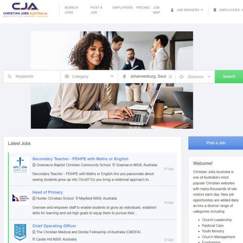 How to Post a Job on Christian Jobs Australia: