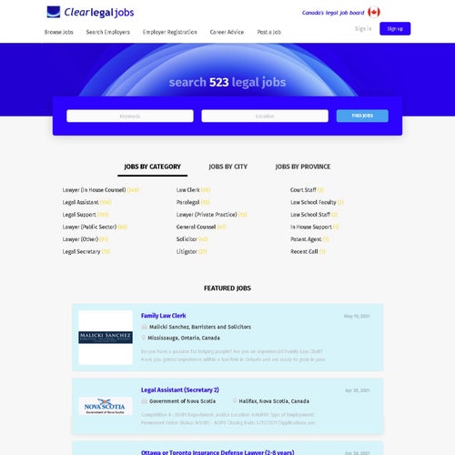 How to Post a Job on Clearlegaljobs: