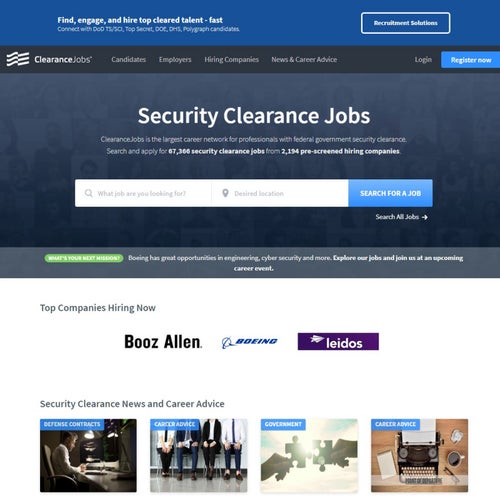 How to Post a Job on ClearanceJobs: