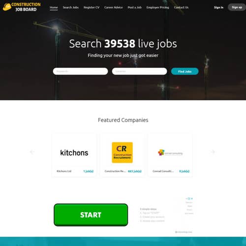 Construction Job Board