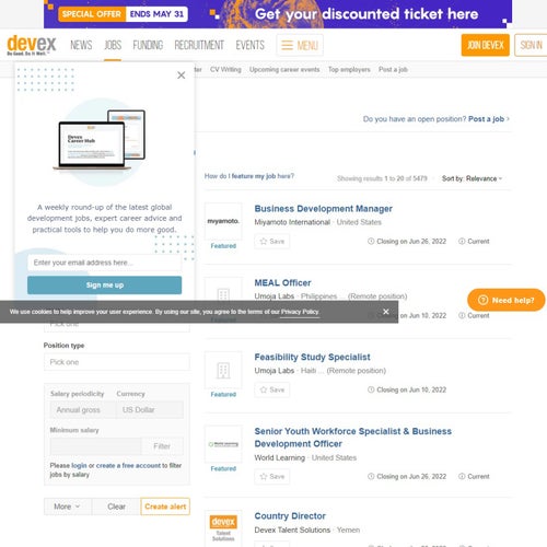 How to Post a Job on Devex Job Board:
