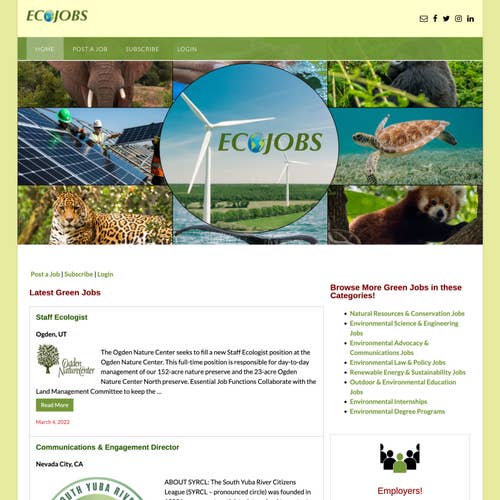 How to Post a Job on EcoJobs.com.