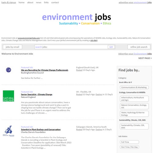 How to Post a Job on Environment Jobs: