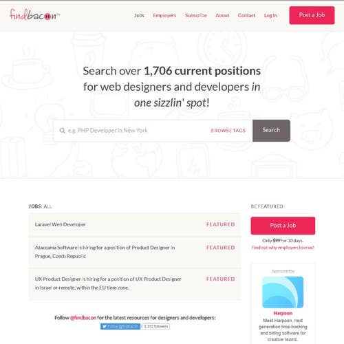How to Post a Job on Find Bacon: