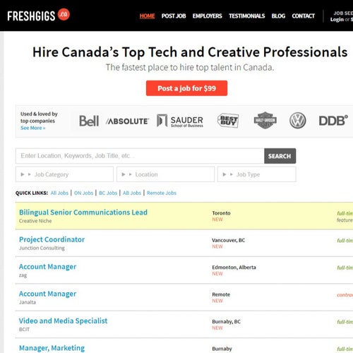 How to Post a Job on FreshGigs.ca: