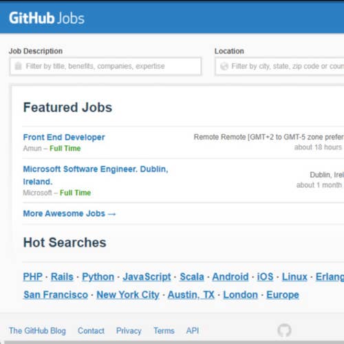 How to Post a Job on GitHub Jobs: