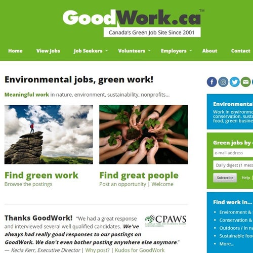 How to Post a Job on GoodWork.ca:
