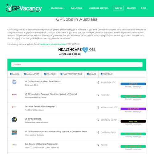 How to Post a Job on GPVacancy.com.au: