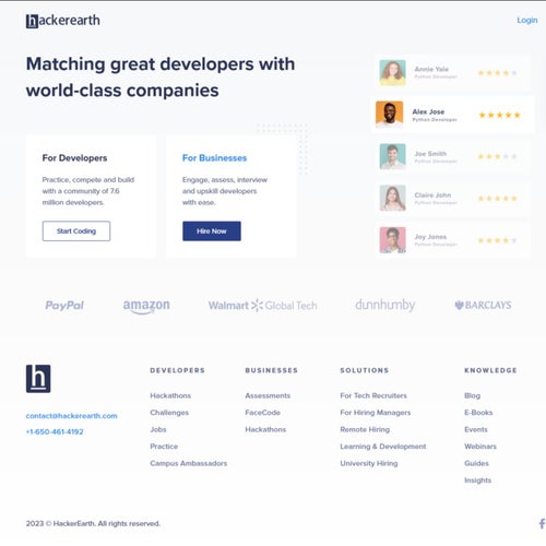 How to Hire Developers on HackerEarth: