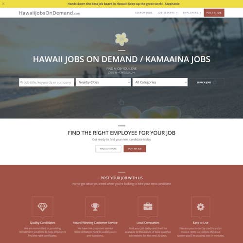 Hawaii Jobs On Demand