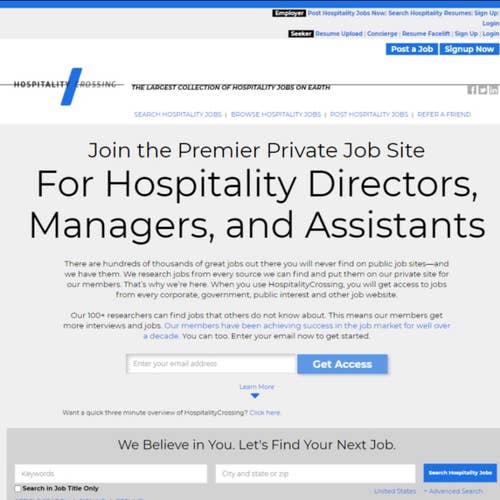 How to Post a Job on HospitalityCrossing: