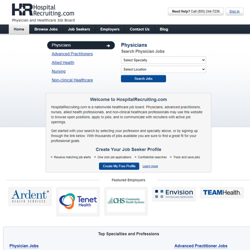 How to Post a Job on HospitalRecruiting.com: