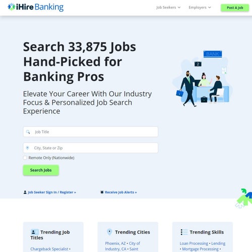 How to Post a Job on iHireBanking:
