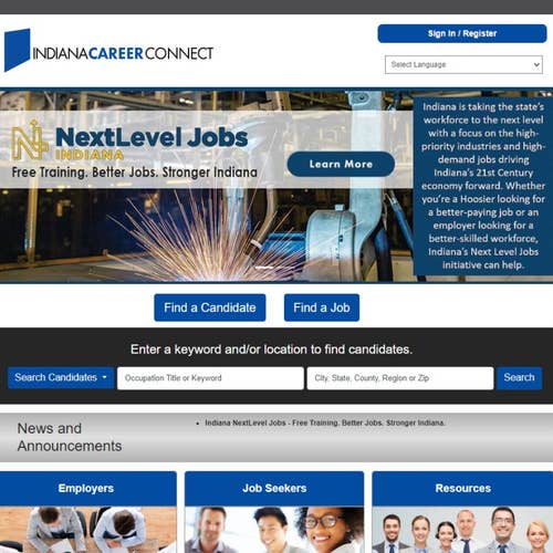 Indiana Career Connect