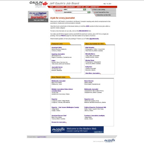 How to Post a Job on Jeff Gaulin's Job Board:
