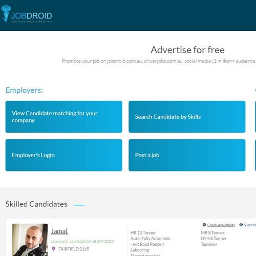 How to Post a Job on JobDroid:
