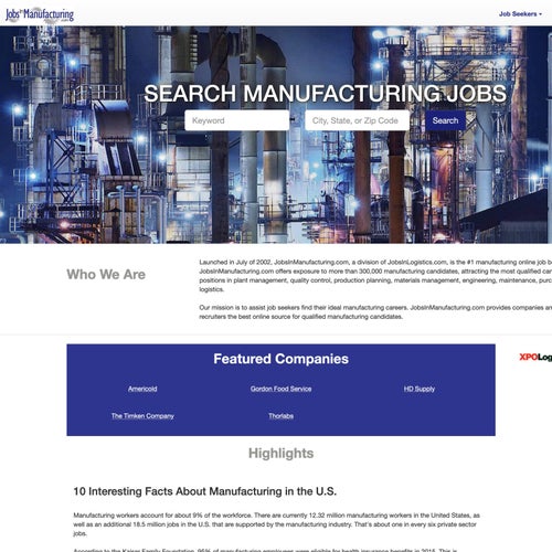 How to Post a Job on JobsInManufacturing.com: