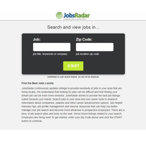 How to Post a Job on JobsRadar: