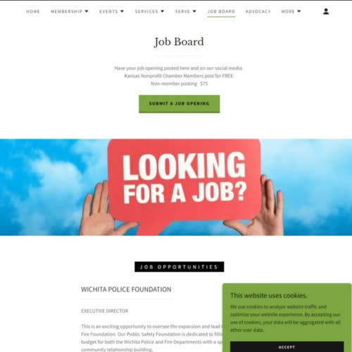 Post a Job on Kansas Nonprofit Chamber Job Board: