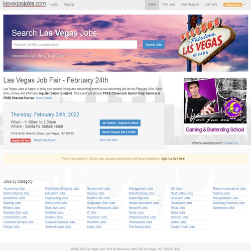 How to Post a Job on LasVegasJobs.com: