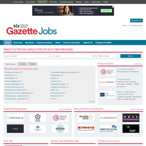 How to Post a Job on Law Gazette Jobs:
