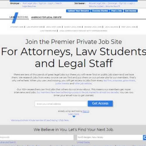 How to Post a Job on LawCrossing: