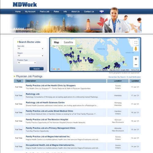How to Post a Job on MDWork.com: