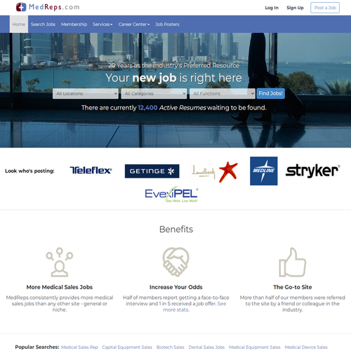 How to Post a Job on MedReps.com: