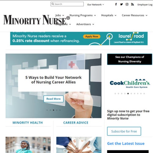 How to Post a Job on Minority Nurse Career Center: