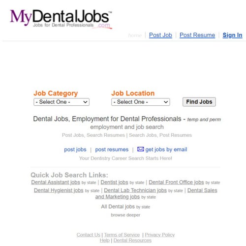 How to Post a Job on MyDentalJobs.com: