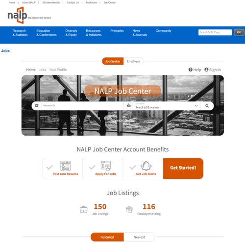 How to Post a Job on NALP Job Center: