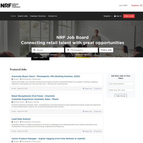 How to Post a Job on NRF Job Board: