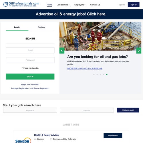 How to Post a Job on Oil Professionals: