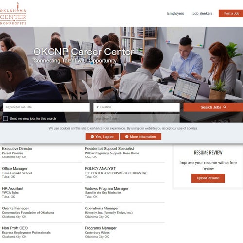 How to Post a Job on OKCNP Career Center: