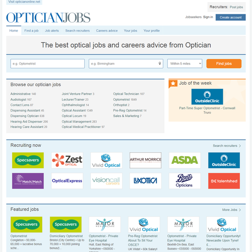 How to Post a Job on Optician Jobs: