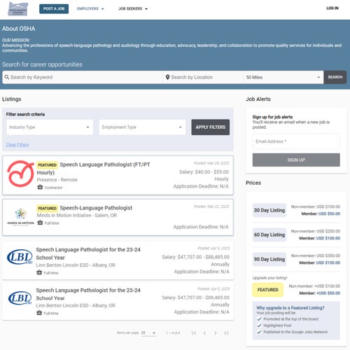 How to Post a Job on OSHA Career Center: