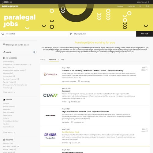 How to Post a Job on Paralegaljobs.ca:
