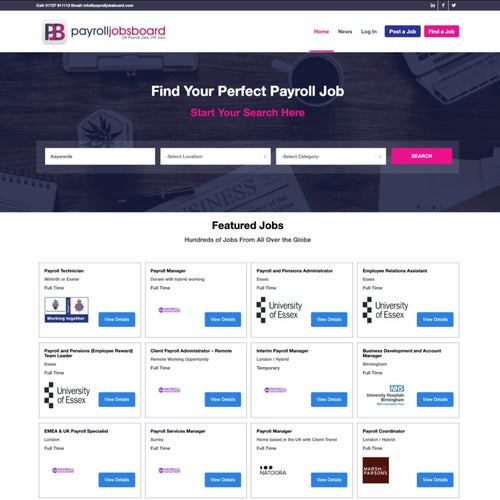 How to Post a Job on Payrolljobsboard.com: