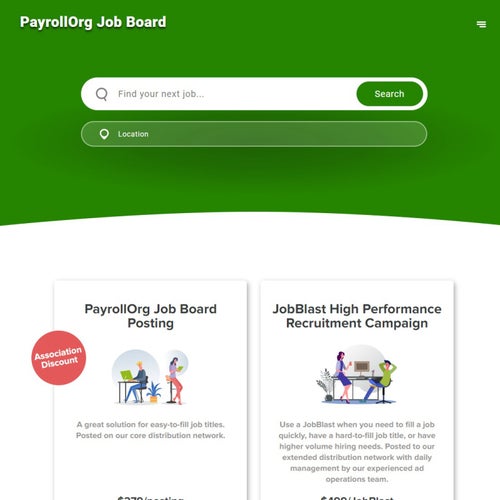How to Post a Job on PayrollOrg Job Board: