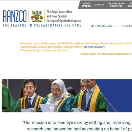 How to Post a Job on RANZCO:
