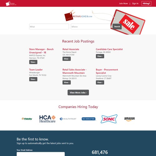 How to Post a Job on RetailGigs.com: