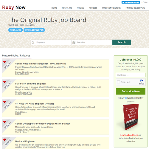 How to Post a Job on Ruby Now: