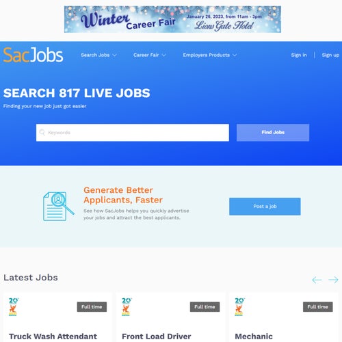 How to Post a Job on SacJobs: