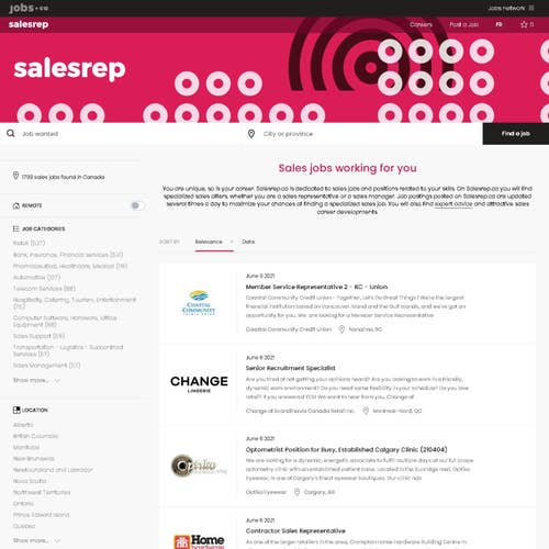 How to Post a Job on Salesrep.ca: