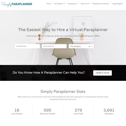 How to Post a Job on Simply Paraplanner: