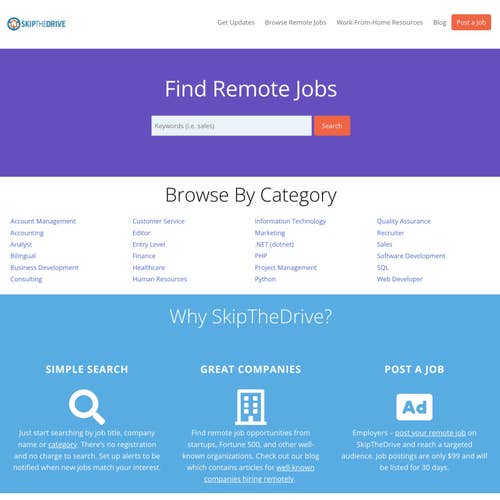 How to Post a Job on SkipTheDrive: