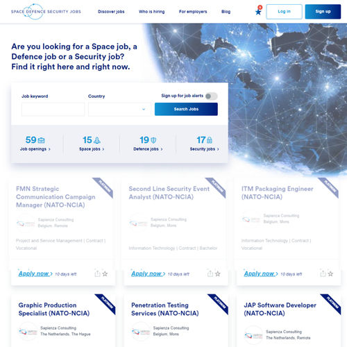 How to Post a Job on Space Defence Security Jobs: