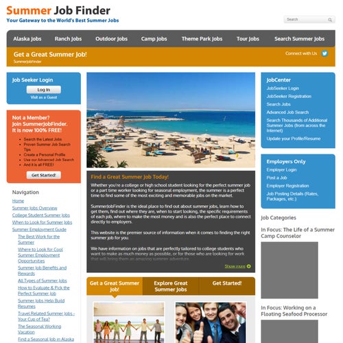 How to Post a Job on Summer Job Finder: