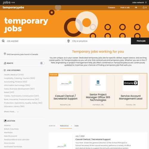 How to Post a Job on Temporaryjobs.ca: